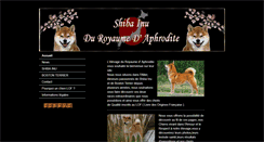 Desktop Screenshot of duroyaumedaphrodite.com